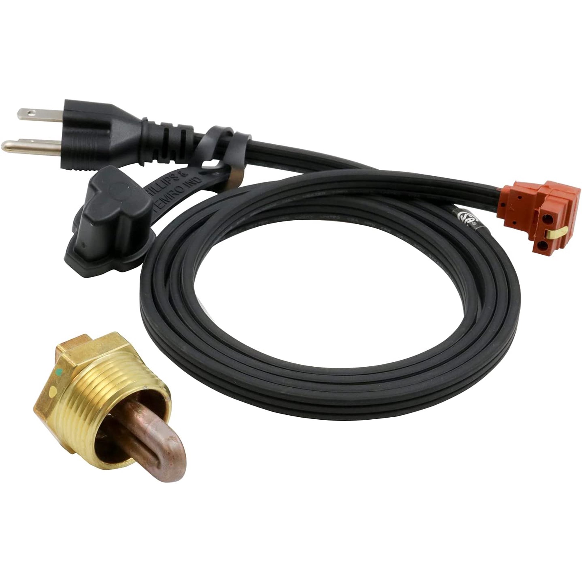 Zerostart 3100003 Engine Block Immersion Heater for Eagle, Jaguar, ,  Renault, Rover, , Massey, Perkins, Yanmar, 1 NPT Thread Brass Adapter |  CSA Approved | 120 Volts | 400 Watts - Walmart.com