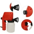 thumbnail image 3 of Electric Paint , Suction Type 600ml US Plug 110V Paint Sprayer Simple Operation Portable  For Indoor For Water, 3 of 8