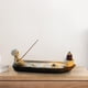 thumbnail image 2 of Quemador de incienso de barco con , soporte de incienso de esqueleto, adorno de escritorio, soporte de incienso para estante, 2 of 9