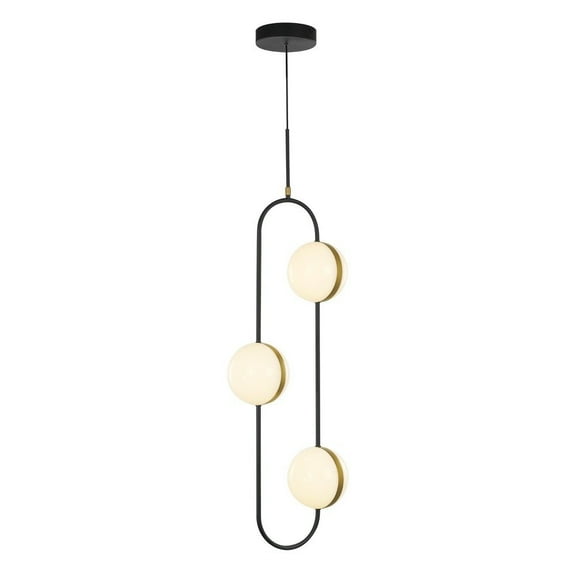 PD302003MBBG-Alora Lighting-Tagliato - 31W LED Pendant-42.63 Inches Tall and 6.38 Inches Wide     -Traditional Installation