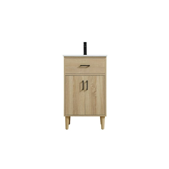 Elegant Kitchen and Bath Chandler 20 Inch Single Bathroom Vanity In Mango Wood
