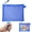 Blue, variant on 1pcs Mesh Zipper Pouch Pencil Bags, Plastic Zippered Storage Bags for Organizing, Clear Pouches with Zipper, Waterproof Mesh Pouch for Office Classroom Supplies, Home Organize, Travel Storage, Green