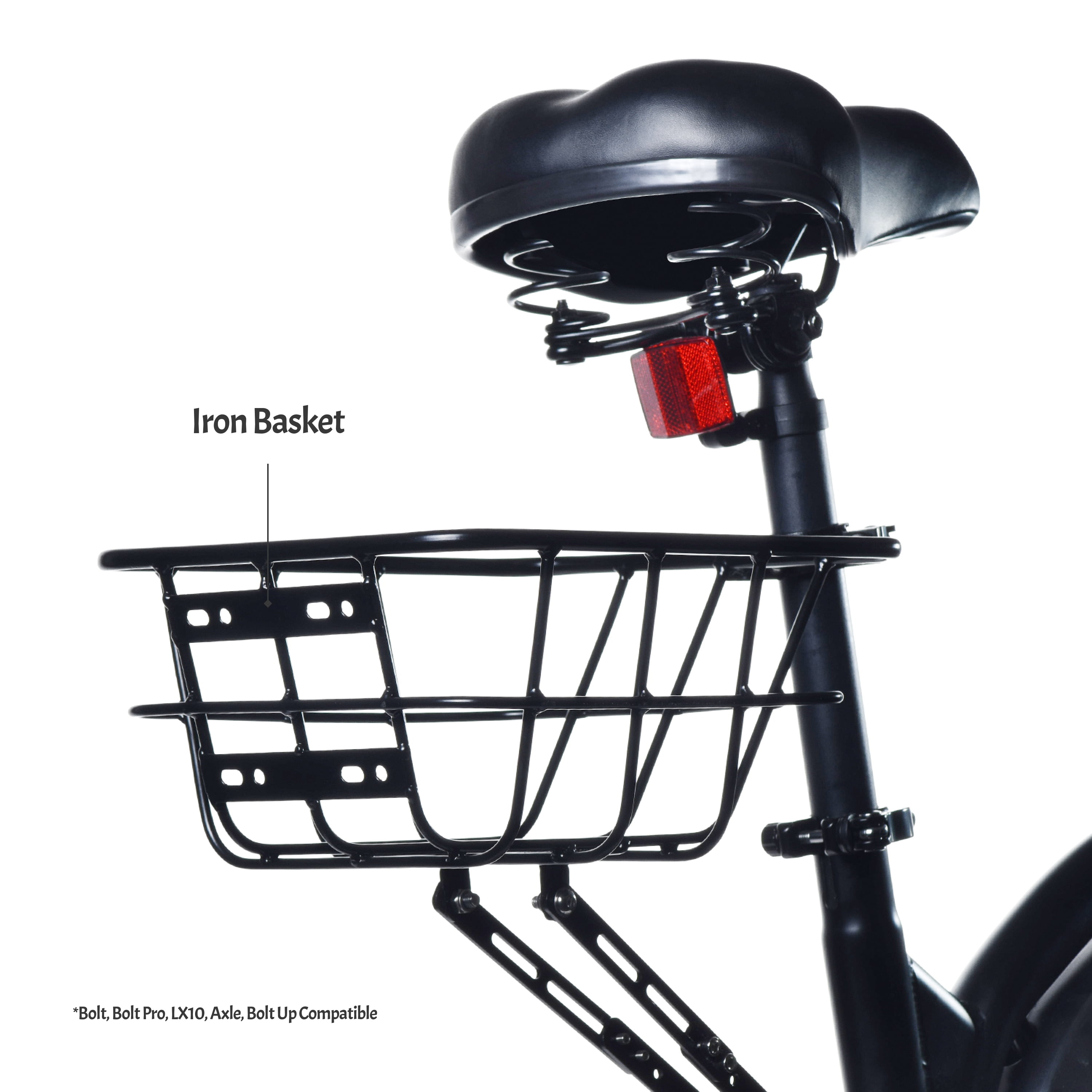 Jetson Electric Bike Rear Basket Black Walmart
