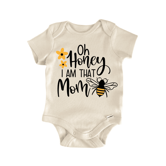Oh Honey Bee Newborn Baby Bodysuit