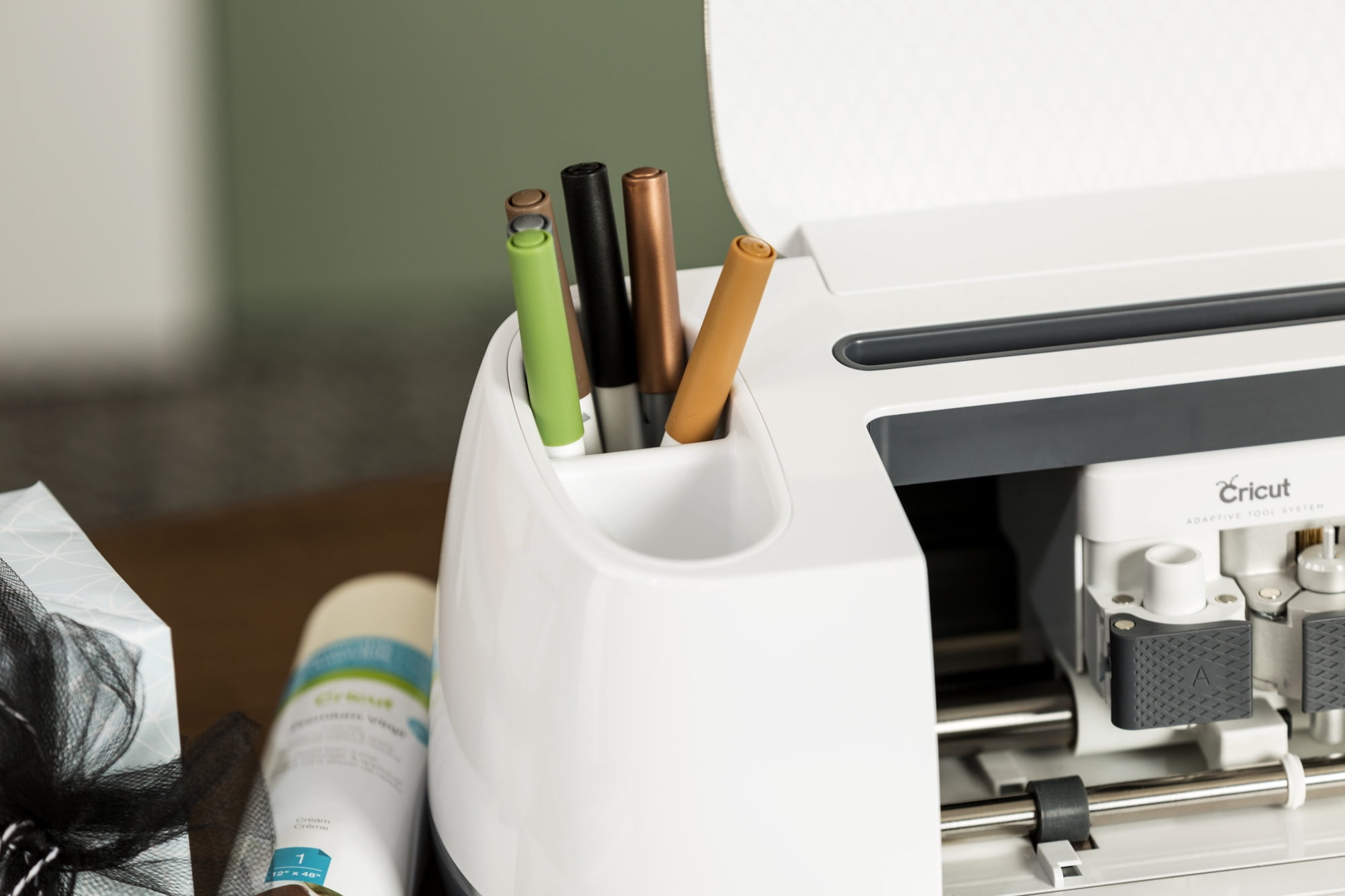 Cricut Maker® with Champagne Accessory Bundle for Crafting