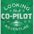 thumbnail image 2 of Alien Believer UFO Hunter Copilot Romper Boys or Girls Infant Baby Brisco Brands 12M, 2 of 6