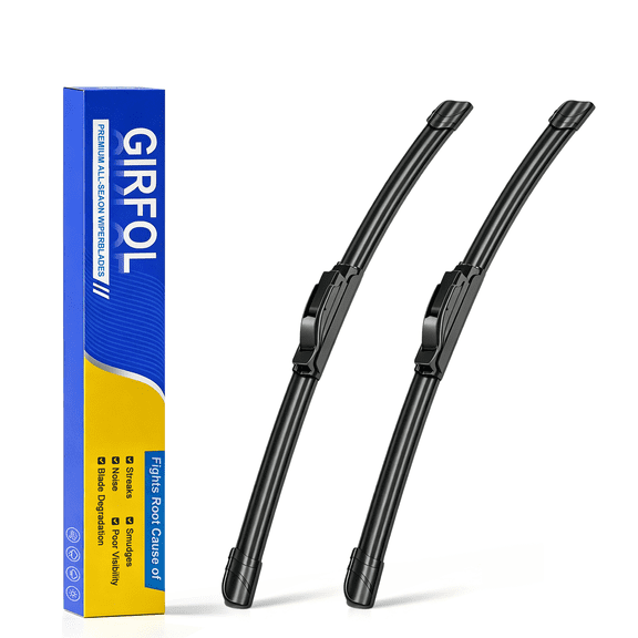 GIRFOL Windshield Wiper Blades 26 17 Inch for Nissan Rogue 2014-2025, All Weather Quiet Streak-Free OEM Replacement Front Wipers