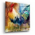 thumbnail image 2 of Epic Art 'Renegade Rooster'  by Annelein Beukenkamp Acrylic Glass Wall Art, 12" x 12", 2 of 8