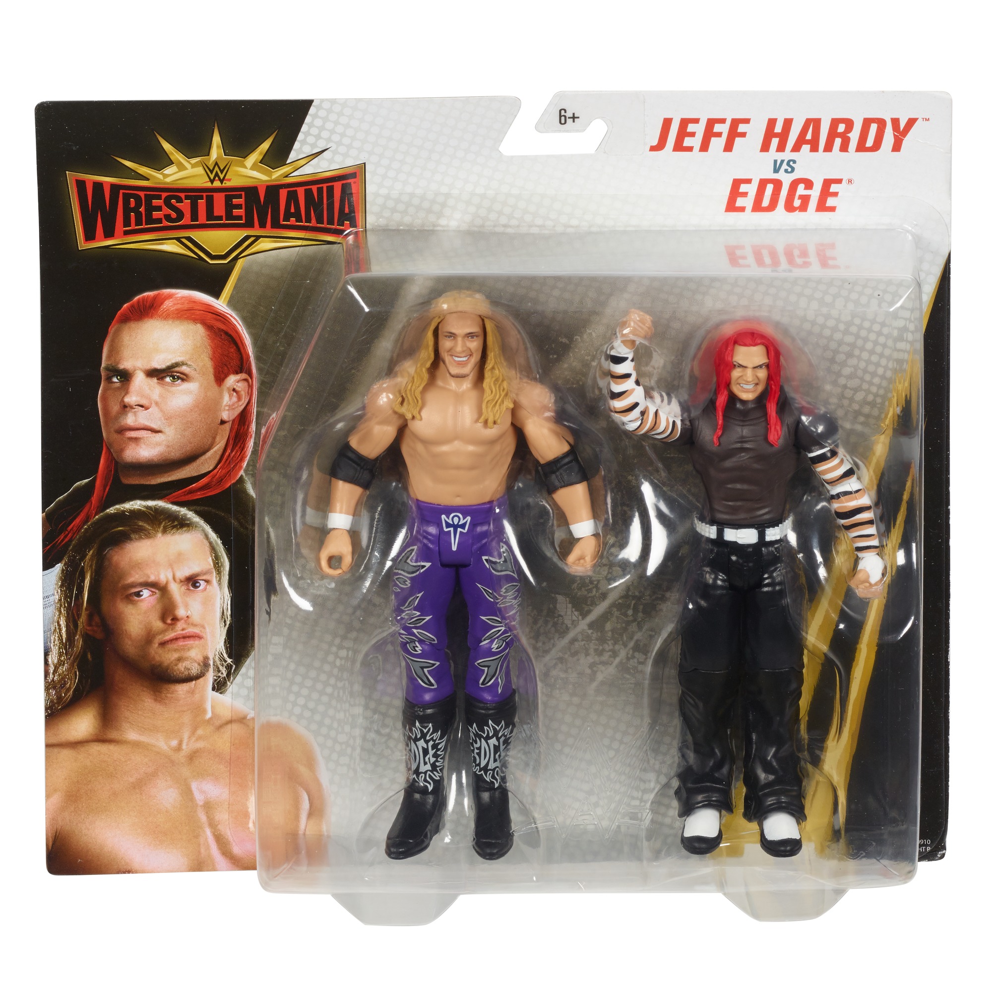WWE Wrestlemania Jeff Hardy vs Edge 2-Pack - Walmart.com