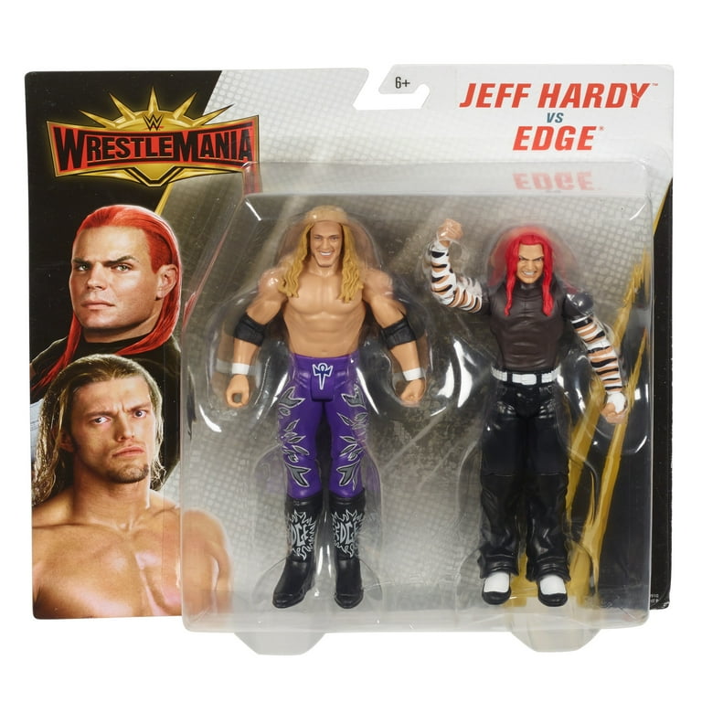 WWE Wrestlemania Jeff Hardy vs Edge 2-Pack - Walmart.com