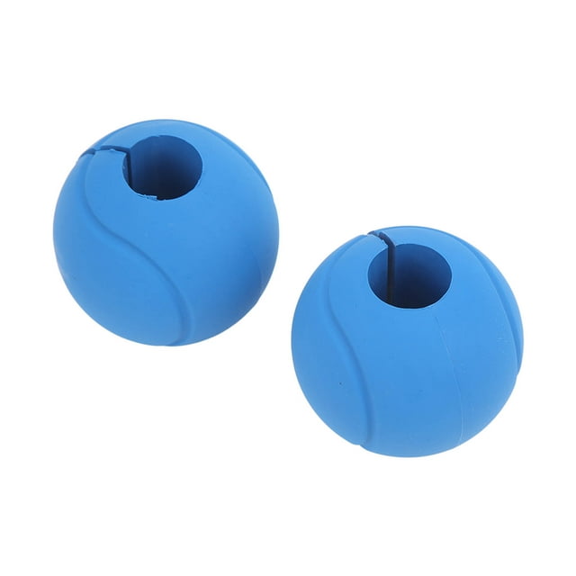 LAFGUR Poignée en Silicone pour Haltères, Barre Courbée Ronde pour Haltérophilie