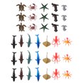 thumbnail image 3 of Jouet Animal Océan 3 Ensembles/36 Pcs Figurines d'Animaux Marins Simulation Jouets Réalistes Mini Modèles d'Animaux Marins pour Fêtes pour Enfants Tout-Petits, 3 of 8