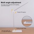 thumbnail image 2 of Wweixi Table Light LED 5V Reading Adjustable Brightness Study Desk Lamp Touch Dormitory Travel Night Lighting for Home, 2 of 6