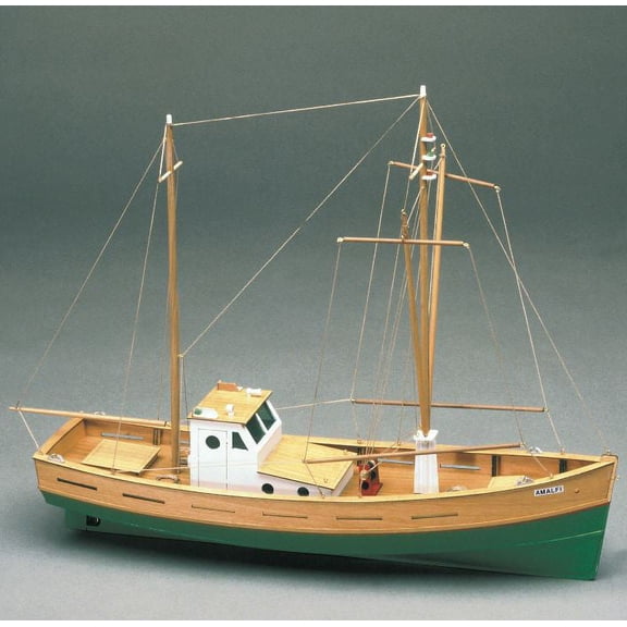 Mantua Model 702 Amalfi Mediterranean Fishing Boat 1:35