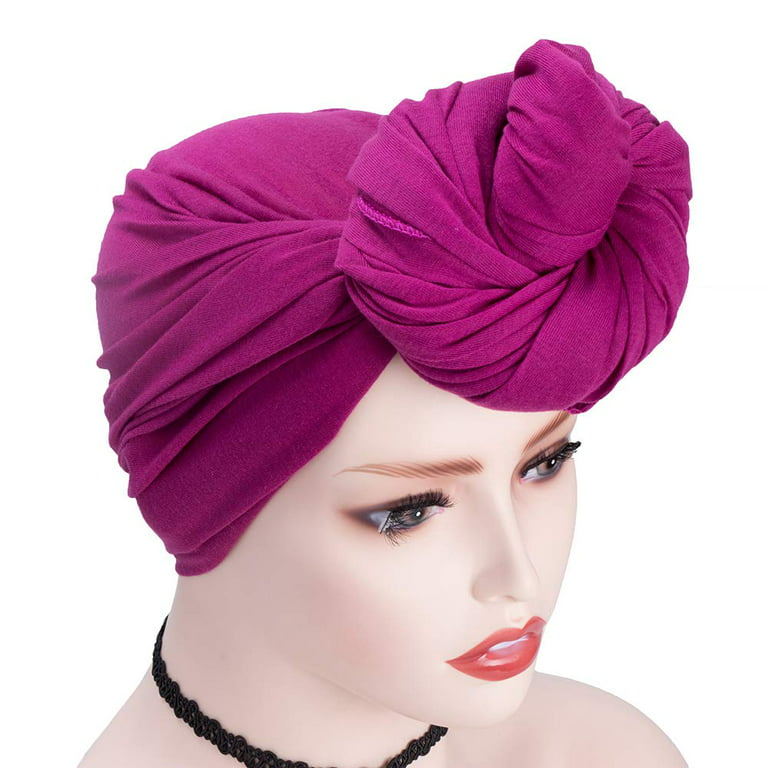 ColourMeJ LOC Wraps, Raw Edge Thick Adult 4-Way Stretch Jersey Headwrap, Braid Head Wrap for Women, Boho heaband, Army Green, Fabric, Turban