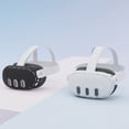 thumbnail image 4 of Silicone Protective Cover for Meta Quest 3/Oculus Quest 3 VR Headset - Dustproof, Shockproof, Scratch-Resistant Shell with Lens Guard, Easy Installation | Meta Quest 3 Accessories, 4 of 7