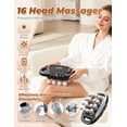 thumbnail image 2 of Massager - 16 Head Massage Gun Deep Tissue for Pain Relief, Pro Massager with 3 Modes & 30 Levels, Back Massagers for Back, Shoulders, Legs, Foot, Body, Fast Relief, 2 of 8