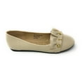 thumbnail image 4 of Victoria K Women's Ruffle With Gold studs Ballerina Flats, 4 of 4