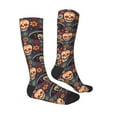 thumbnail image 3 of Balery Skulls And Flowers Fun Novelty Socks Men'S Women'S Crew Socks Funny Crazy Novelty Socks Quirky And Cool Socks, 3 of 9