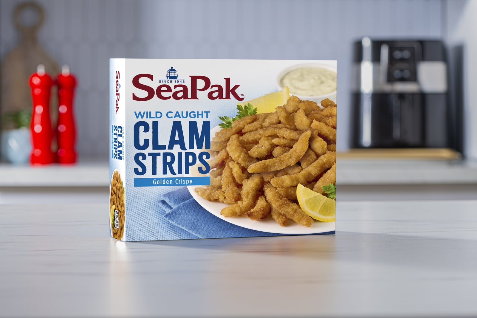 SeaPak Clam Strips in Oven Crunchy Breading, Regular, 10 oz