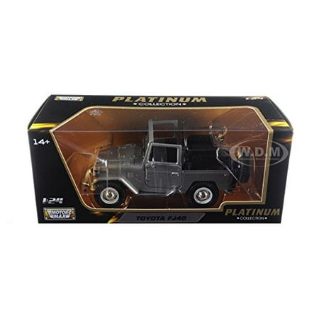 Toyota Solara Sle Convertible Motormax FJ40 Convertible 1/24 Scale Diecast Model Car Silver, Brand new box. Rubber tires. Made of diecast with some plastic parts. Detailed.., By Toyota ()