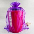 thumbnail image 3 of 100 piezas 17x23 20x30 25x35 30x40CM Bolsas de organza Bolsas de embalaje de joyería Bolsas de decoración de Navidad para fiestas de bodas Bolsa de embalaje de regalo, 3 of 5