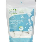 GrabGreen Fragrance Free Automatic Dishwashing Detergent, 15.2 oz, (Pack of 6)