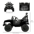 thumbnail image 3 of Aosom 12V Ride On Car Off Road Truck for kids SUV Electric Battery Powered, 3 of 9