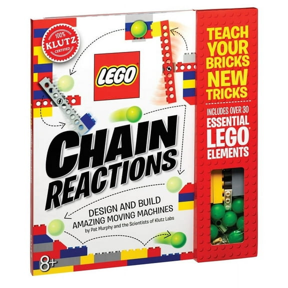 LEGO Chain Reactions: Design and Build Amazing Moving Machines, (Klutz Certified Edition)