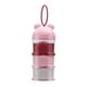 thumbnail image 1 of Contenedor de leche en polvo, dispensador de aperitivos de gran capacidad, portátil, independiente, a prueba de fugas, color rosa, 1 of 5