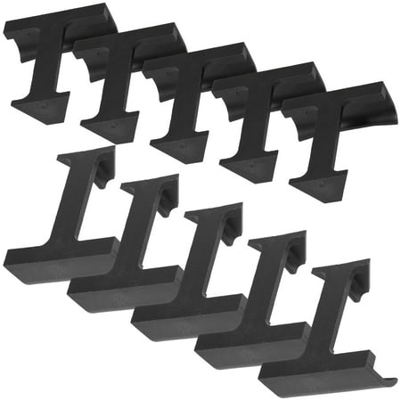 

10 Pcs Photovoltaic Panel Drainage Buckle Solar Draining Water Clip Abs