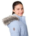 thumbnail image 5 of Free Country Girls' Long Bib Puffer Jacket Cornflower L, 5 of 7