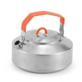 thumbnail image 1 of Mistaha Bouilloire Extérieure en Acier Inoxydable 1L avec Poignée en Silicone pour Camping et Randonnée, Théière Portable pour Pique-Nique et Randonnée, 1 of 6