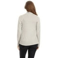 thumbnail image 4 of Women's Solid Open Front Long Sleeve Lightweight Soft Basic Sweater Cardigan, 4 of 4
