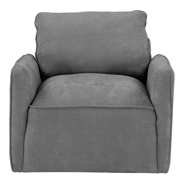 Sillón Rogga Giratorio Koda Gris Tormenta