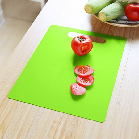 

MRULIC Kitchen supplies Environmentally Friendly Color Plastic Non-Slip Cutting Board Kitche Peeler Green