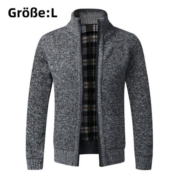Cárdigan de hombre, chaqueta polar, sudadera, cárdigan de punto