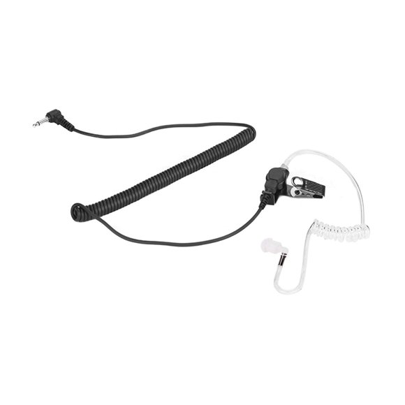 Auricular de vigilancia con un solo cable, solo escucha, walkie talkie