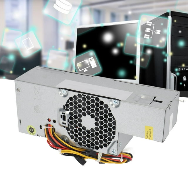 Chassis Power Supply, Metal PC Power Supply Long Service Life AC 100-240V for Desktop Computer