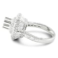thumbnail image 3 of Dazzlingrock Collection 3.60 Carat (Ctw) 14k Round Diamond Semi Mount Round Diamond for Center Engagement Bridal Ring (No Center Stone), White Gold, Size 7, 3 of 4