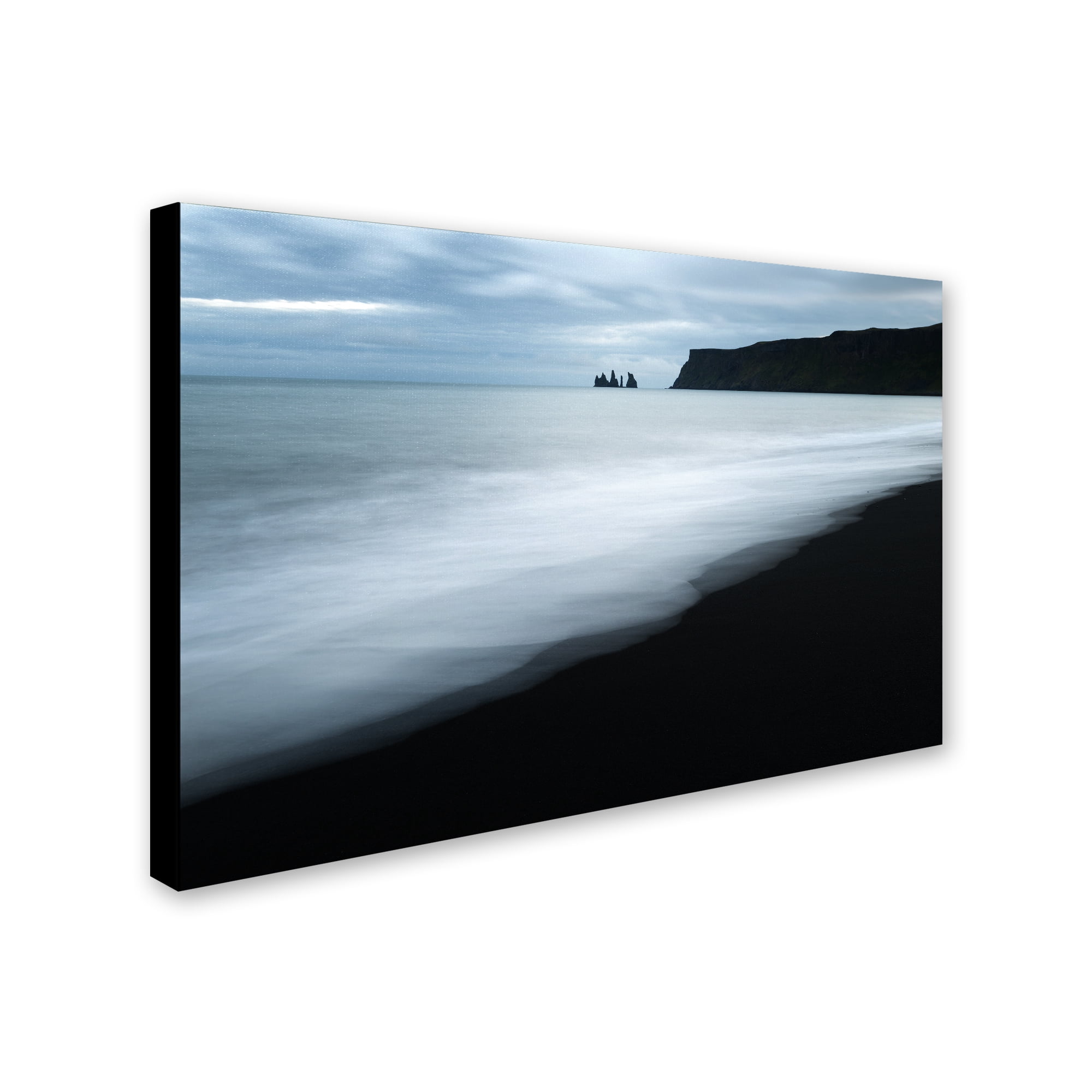 Trademark Fine Art 'White Waves' Canvas Art by Philippe Sainte-Laudy