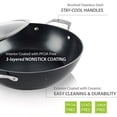 thumbnail image 5 of TECHEF - Onyx Collection, 5 Qt / 12-in Nonstick All Purpose Chef Pan with Cover, Made in Korea, 5 of 8