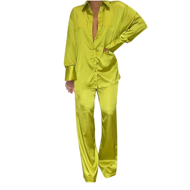 Conjunto de dos piezas de verano para mujer, estampado y liso, con top de un hombro y pantalón corto con bolsillo Wmkox8yi bvn4189