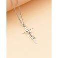 thumbnail image 3 of Faith Cross Necklace for Women,Religious Gifts for Women Christian Jewelry Gifts for Women, 3 of 6