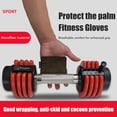 thumbnail image 1 of Guantes de medio dedo BuyWeek antideslizantes con manos desnudas M/L color verde militar, 1 of 8