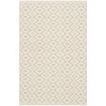 thumbnail image 4 of SAFAVIEH Montauk Corrine Geometric Cotton Area Rug, Ivory/Beige, 6' x 6' Round, 4 of 9