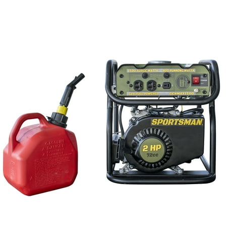 

Sportsman 1500 Surge Watts Portable Gasoline Generator