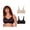 Nude/Black, variant on 18 Hour POWER SUPPORTX Front Close Extra Back Support Wireless Bra, 2-Pack Nude/Black 42D Women's