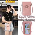 thumbnail image 2 of New Touch Screen Convenient Crossbody Mobile Phone Bag Women Mini Pu V, 2 of 5