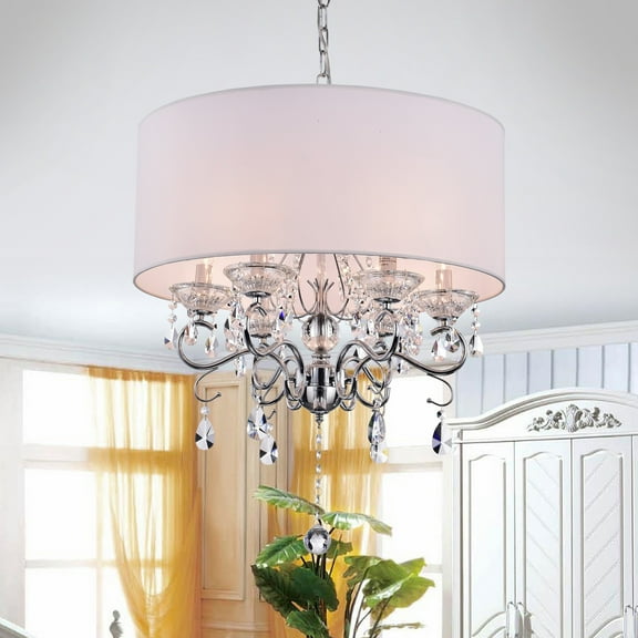 Krissy 6-light Crystal Chandelier